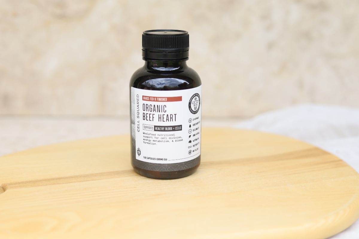 Organic Beef Heart Capsules