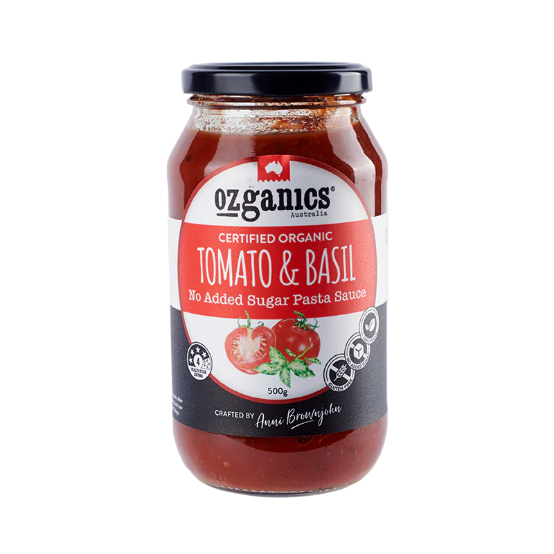 Ozganics Tomato & Basil Pasta Sauce