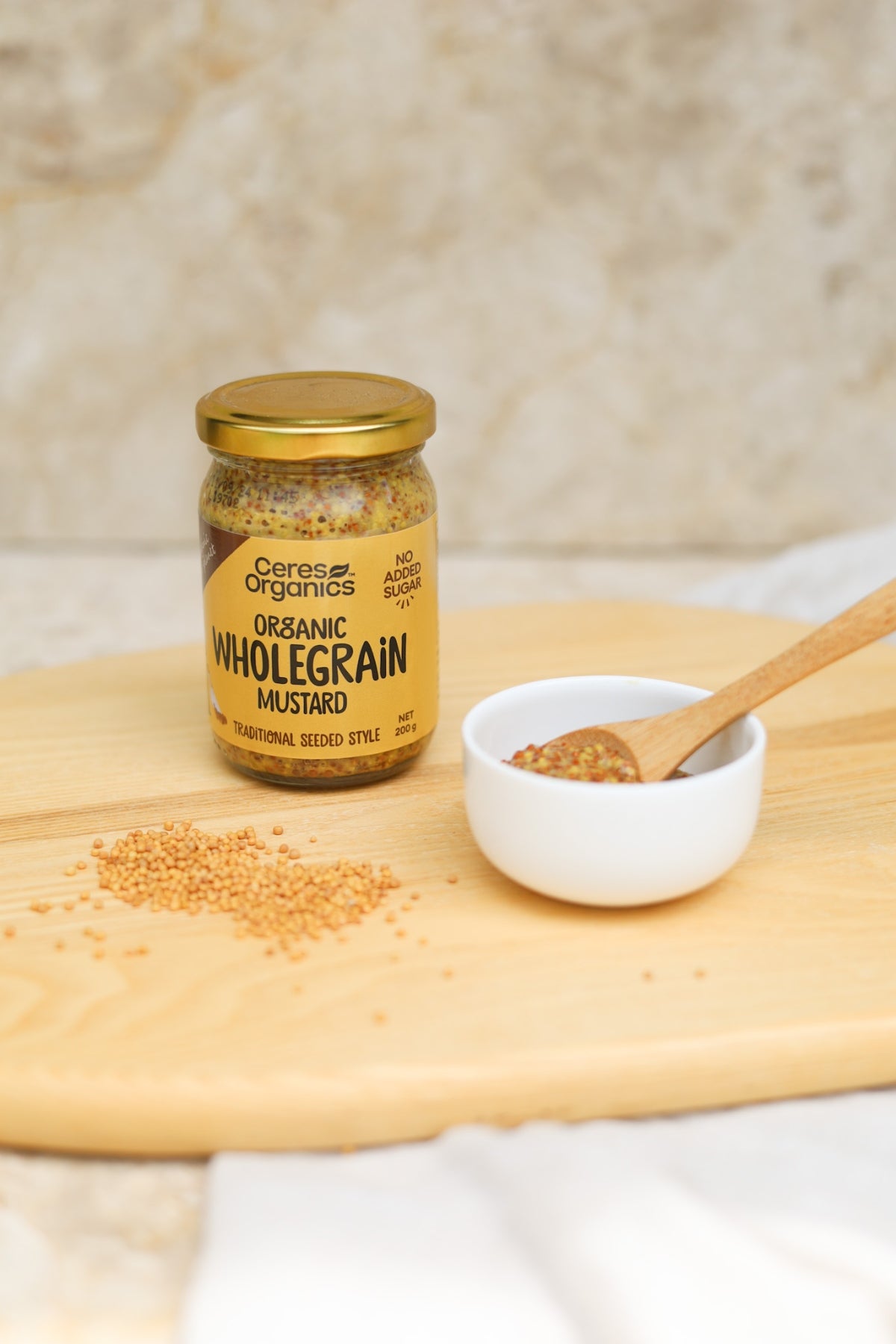 Organic Wholegrain Mustard