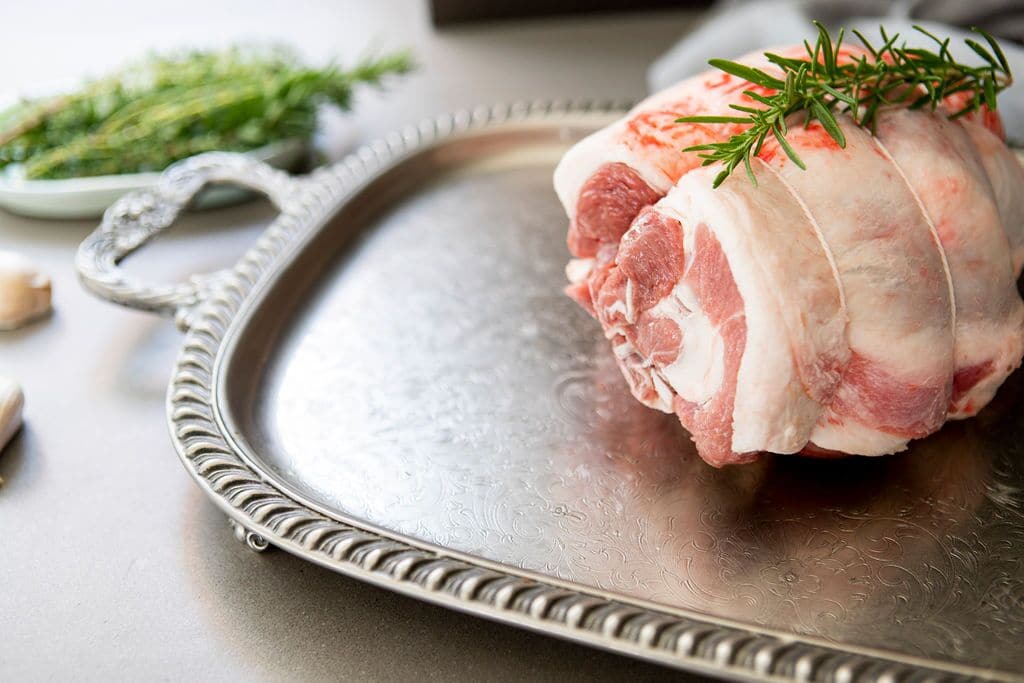 Certified Organic Boned and Rolled Lamb Shoulder