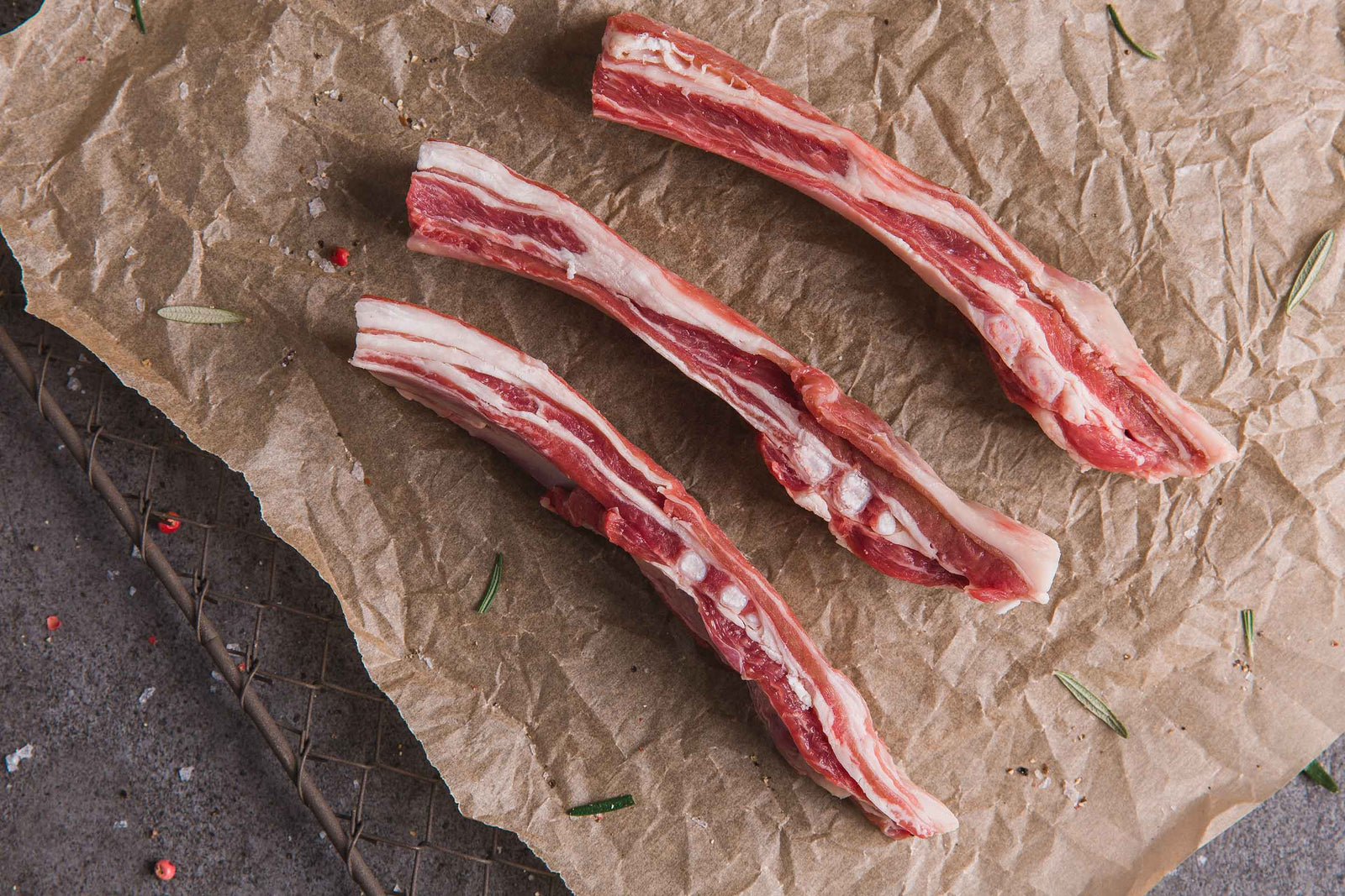 Certified Organic Lamb Spare Ribs