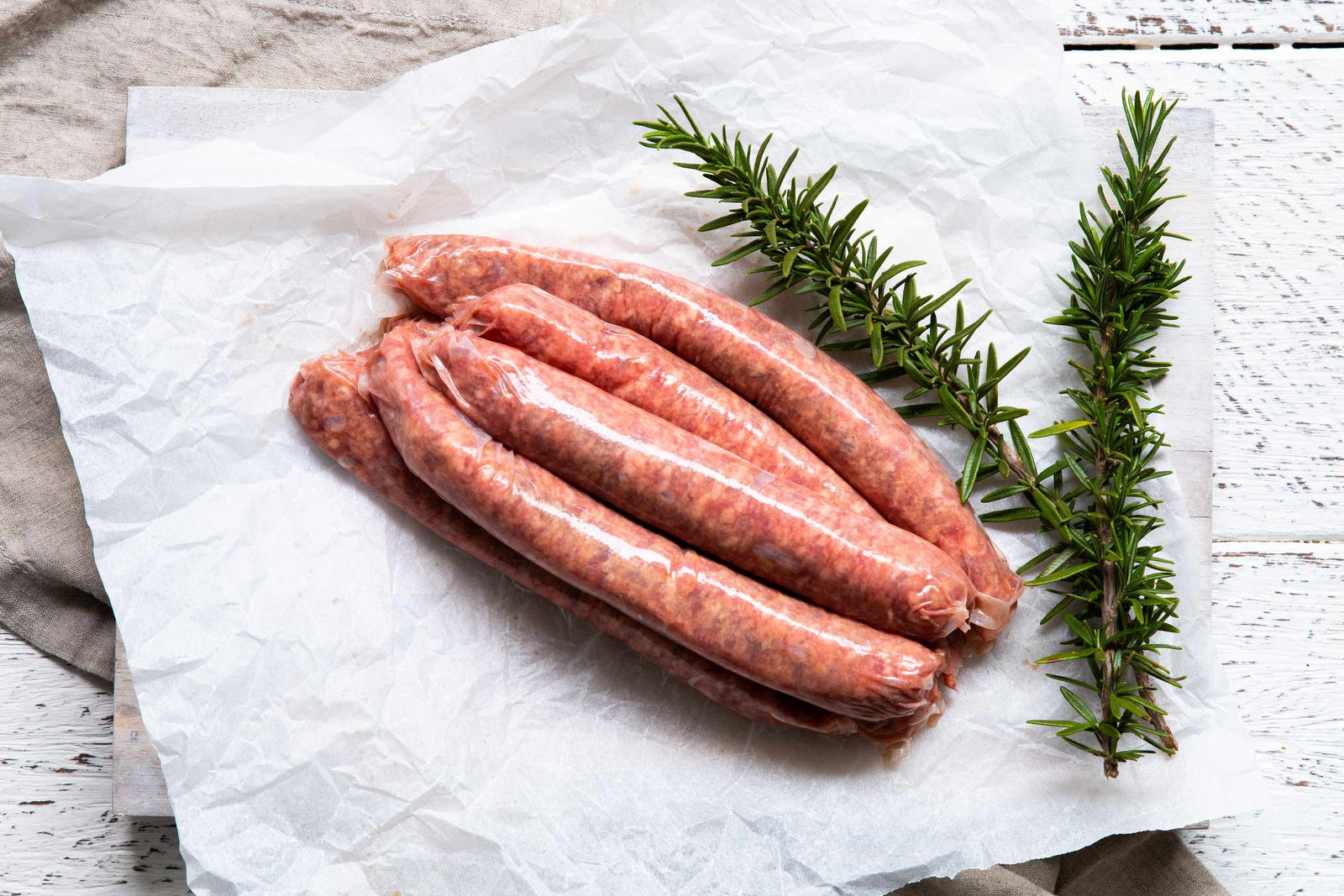 Certified Organic Beef Sausages